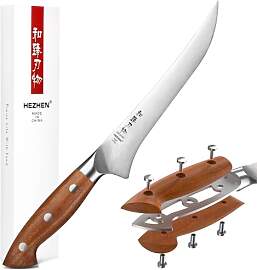 HEZHEN Filetiermesser German DIN 1.4116 Stahl,