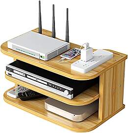 Hggzeg WiFi Router Aufbewahrungsbox Schwebende