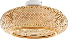 HHEMSTD Retro Decken Leuchten rattan lampe Vintage 
