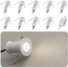 HHTUN 902 30°-LED-Mini-Spot, DC 12 V, 1 W, 80 Ra, 