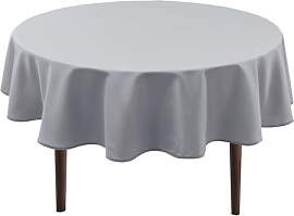 Hiasan Silver grau Wasserabweisend Tischdecke aus