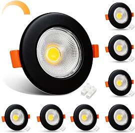 HiBay 8er Einbaustrahler LED COB Dimmbar 10W LED
