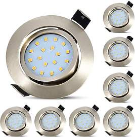 HiBay 8er Ultra Flach LED Einbaustrahler 5W