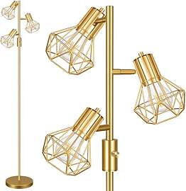 HiBay Stehlampe Dimmbar LED E27 3 Flammig Floor