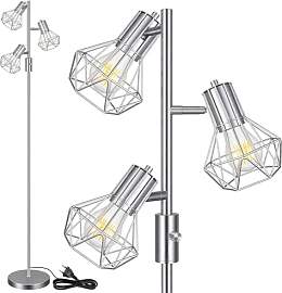 HiBay Stehlampe Dimmbar LED E27 3 Flammig