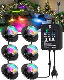 HIBOITEC LED RGB Teichbeleuchtung,
