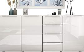 Highboard BORCHARDT MÖBEL "Tom", weiß
