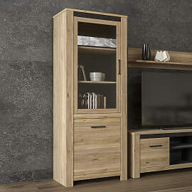 Highboard FORTE "San Cayetano", braun