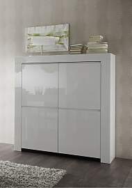 Highboard HOME AFFAIRE "Amalfi", weiß,