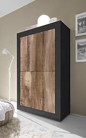 Highboard HOME AFFAIRE "Basic Höhe 162 cm,