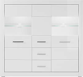 Highboard HOME AFFAIRE "BIANCO", weiß