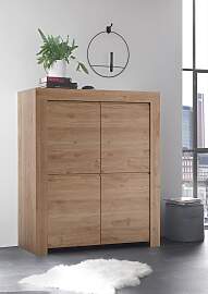Highboard HOME AFFAIRE "Firenze", braun