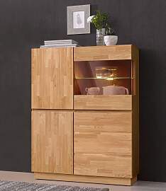 Highboard HOME AFFAIRE "Laima", braun