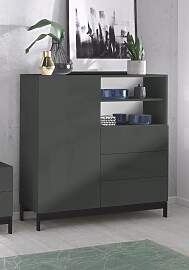 Highboard HOME AFFAIRE "Metis", grau