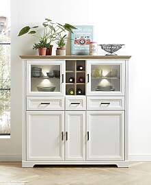 Highboard INNOSTYLE "Jasmin", weiß