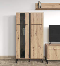 Highboard INOSIGN "Sardinia", schwarz