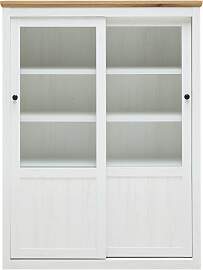 Highboard Korsika Eichefarben/Weiß