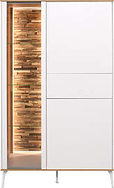 Highboard MÄUSBACHER, ice weiß supermatt,