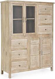 Highboard Mayra aus Mangoholz, klassisch