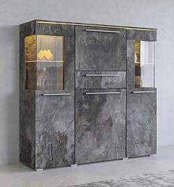 Highboard OTTO HOME "India,Breite 130cm,