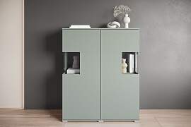 Highboard OTTO HOME "Kenia", grün