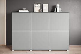 Highboard OTTO HOME "Kenia, moderne grifflose 