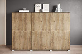 Highboard OTTO HOME "Kenia, moderne grifflose 