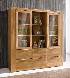 Highboard OTTO HOME "Zara", braun (eiche 