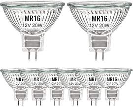HIKLINK 8 Stück MR16 GU5.3 Halogen 12V 20W