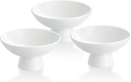 HillSpring 3er-Set Obstschale Keramik Schale mit