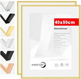 HIMEETIME® 2x Bilderrahmen,40x50 cm (2er