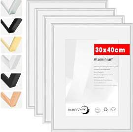 HIMEETIME® 4x Bilderrahmen,30x40 cm (2er