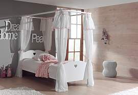 Himmelbett VIPACK "Amori, Liegefläche 90/200 
