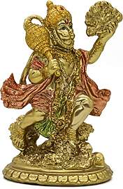 HinduGott Fliegende HanumanStatue – kleine