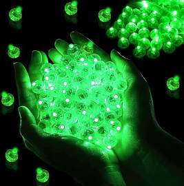 HIQE-FL 120 Stück Runde LED Ballons Lichter,Mini