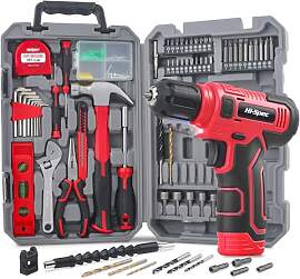 Hi-Spec 8V USB Akkuschrauber Set mit komplettem