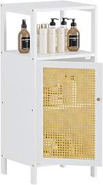 HITNET Badezimmerschrank Rattan, Badschrank Schmal 