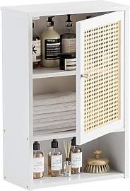 HITNET Wandschrank Rattan, Hängeschrank