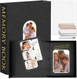 Hiwhy Fotobuch zum Selbstgestalten 14 x 22 cm,