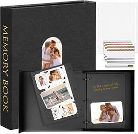 Hiwhy Fotobuch zum Selbstgestalten 21 x 28 cm,