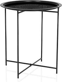 hjh LIVING Beistelltisch rund, Kleiner Couchtisch