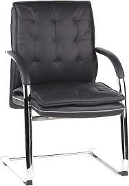 hjh OFFICE 600921 Freischwinger Villa V Leder