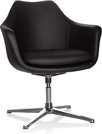 hjh OFFICE 600987 Lounge Sessel Artemia Kunstleder 