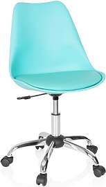 hjh OFFICE 742009 Retro Bürostuhl Fancy PRO