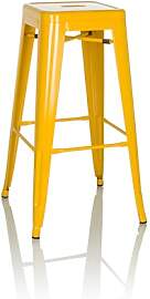 hjh OFFICE Barhocker aus Metall VANTAGGIO HIGH