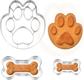 HJZHII 3 Stück Ausstechformen Set, Keksausstecher 