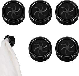 HJZHII 5 Stück runde selbstklebende