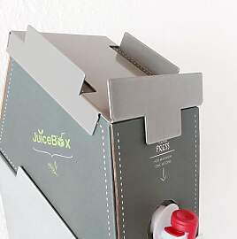 HL-Perfektion-in-Edelstahl Sirupbox Stapelhilfe