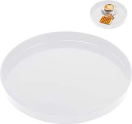 HMCEY Deko Tablett Rund 30 X 3 cm,Dekoteller Rund