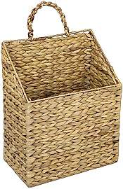 HMF Hängekorb geflochten aus Wasserhyazinthe,